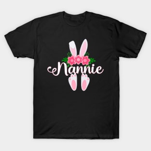 EASTER BUNNY NANNIE FOR HER - MATCHING EASTER SHIRTS FOR WHOLE FAMILY T-Shirt